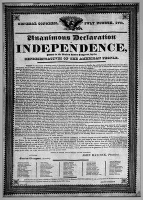 Unanimous Declaration of Independence